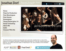 Tablet Screenshot of jonathandorf.com